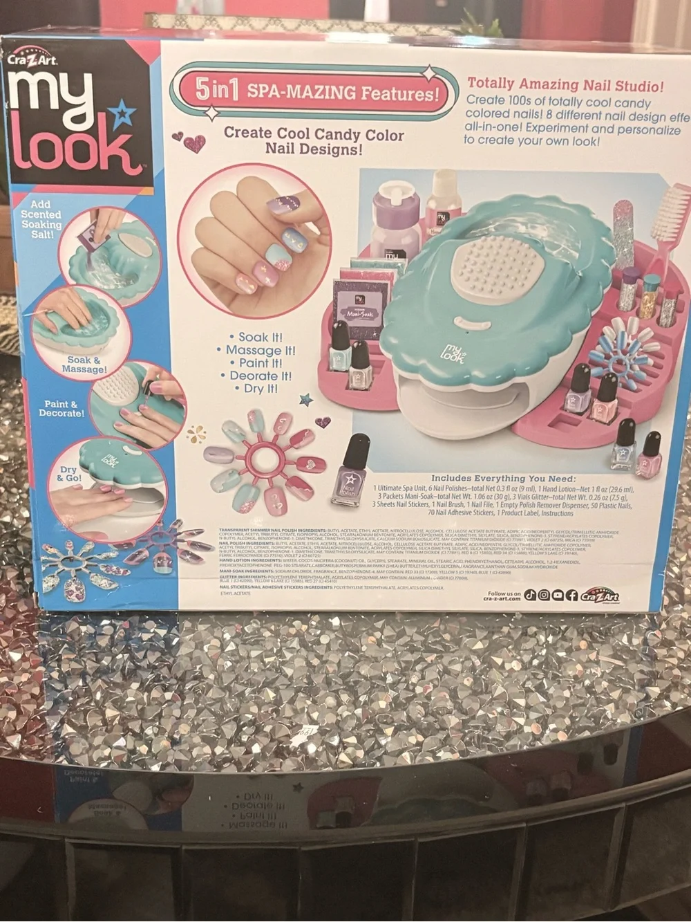 5-in-1 Kids Nail Spa - Teal Nail Studio